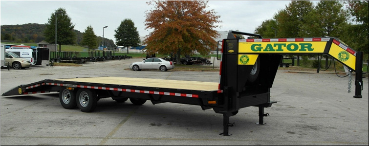 Gooseneck flat bed trailer for sale14k  Vinton County, Ohio